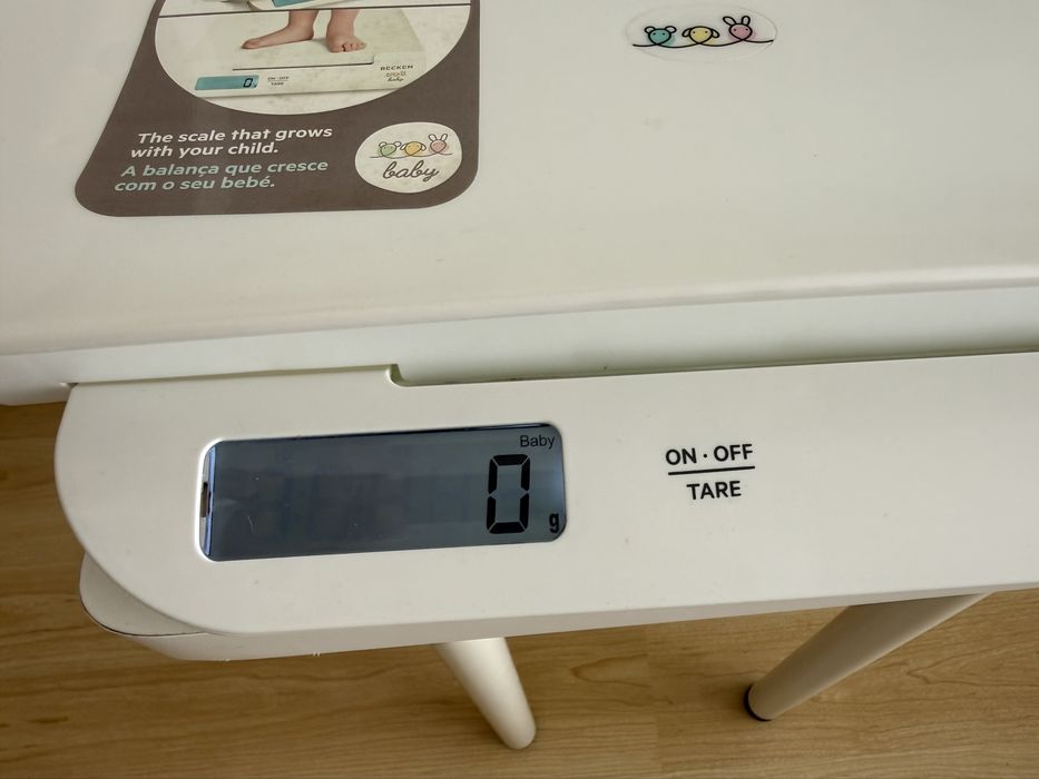 Balança digital de bebé e criança como NOVA