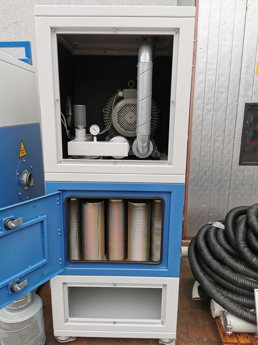 Wyciąg pyłu do lasera ,odciąg dymu ,filtr wysokociśnieniowy TEKA