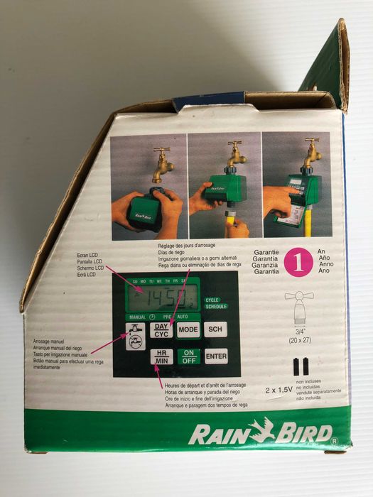 Programador Rega Digital Rain Bird WTD-1900