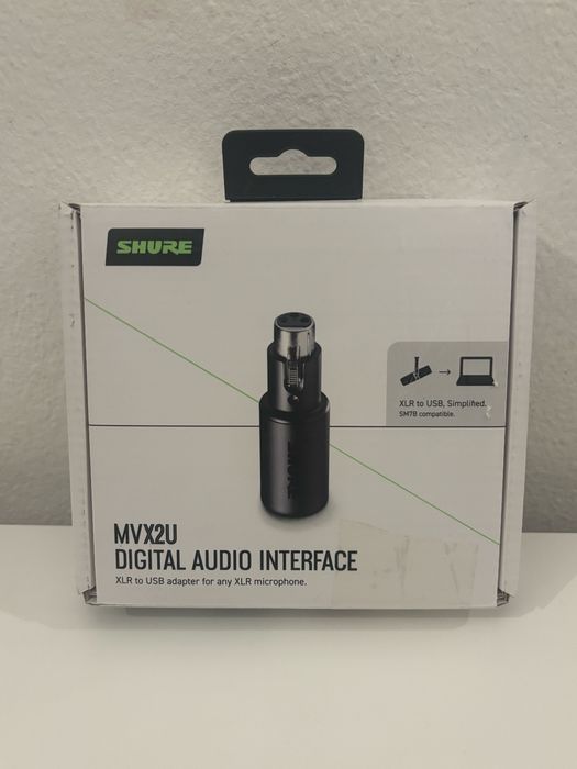 Shure MVX2U – Interface Digital XLR para USB-C