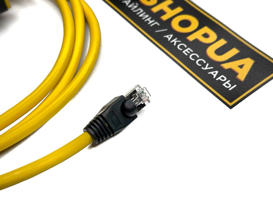 ENET кабель BMW/MINI/Supra перехідник USB/TypeC/Lightning адаптер Енет Esys/ISTA/bootmod3/MG Flasher/Flashex/xHP/MHD/BimmerCode/BimmerLink/xDelete БМВ