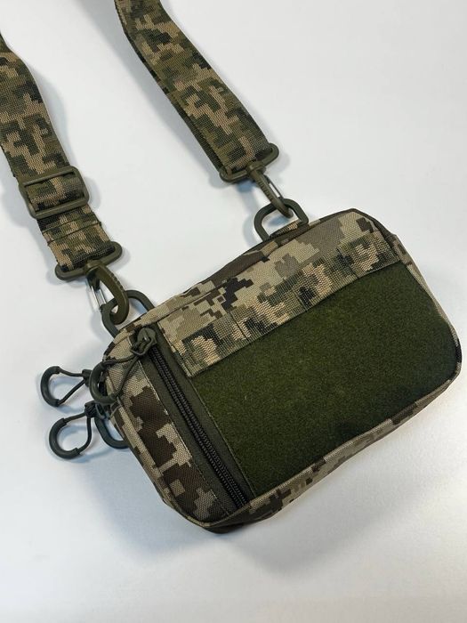 Сумка під патчі, 20*13.5*5см, барсетка на плече поясна, органайзер