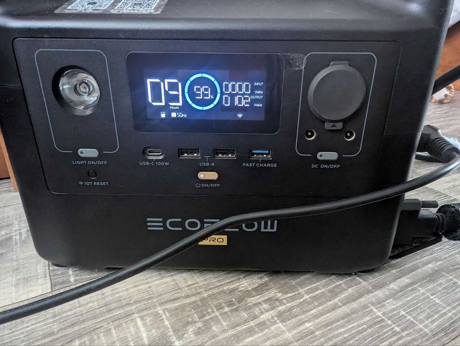 Зарядна станція Ecoflow river pro + Extra battery