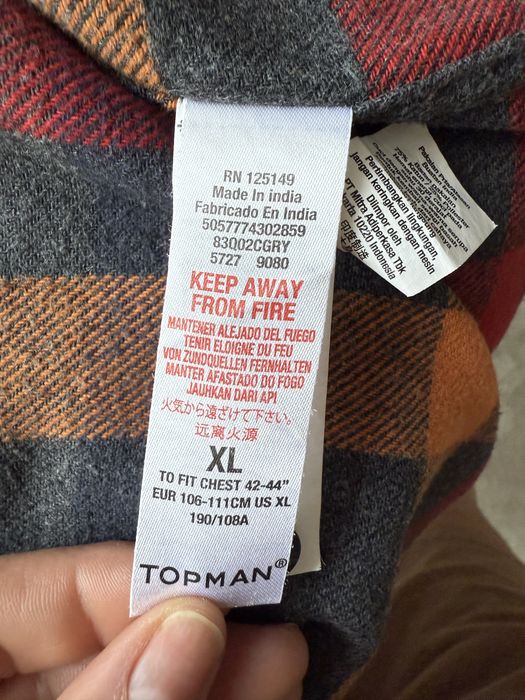 Чоловіча сорочка Topman XL