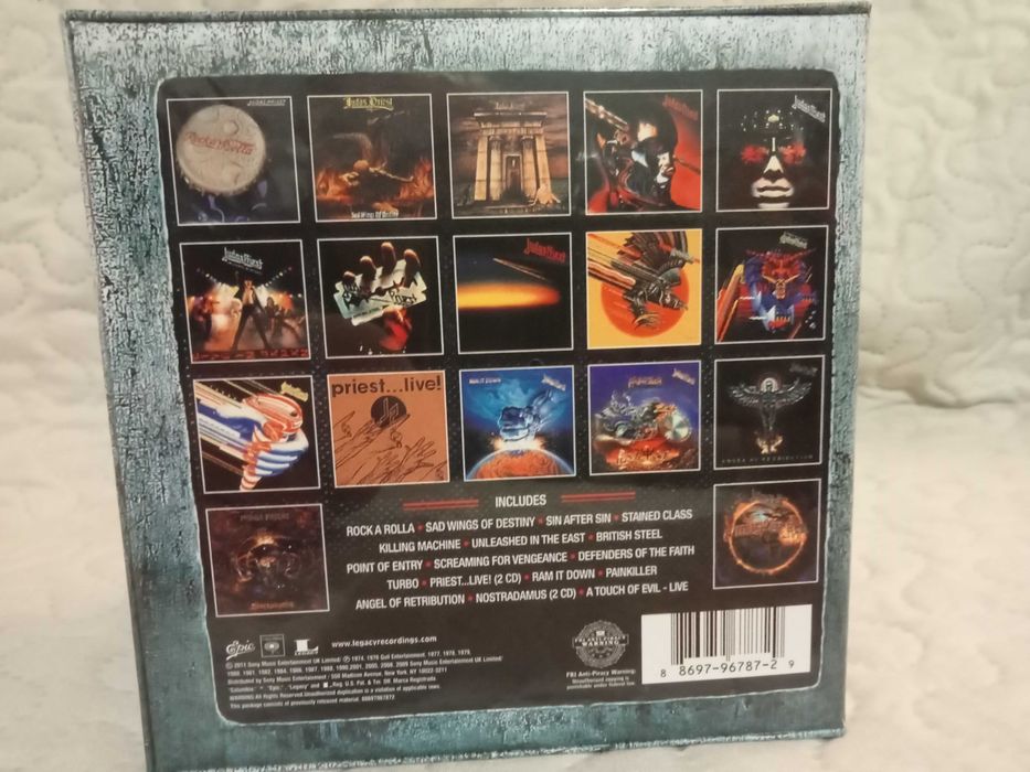 Judas Priest dyskografia kolekcja 19szt.cd box Marki • OLX.pl