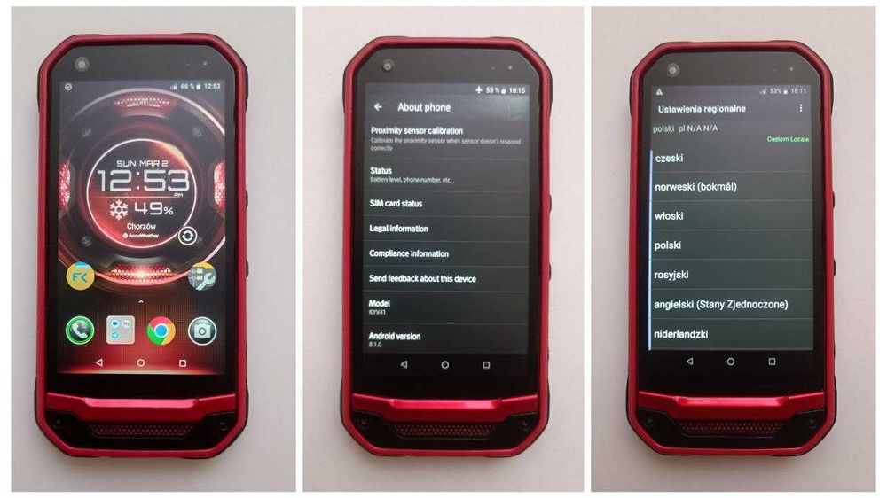 MIL-STD-810G Antywandal. Pancerny smartfon Kyocera Torque G03