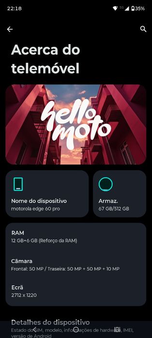 Motorola Edge 60 Pro 12GB RAM / 512GB