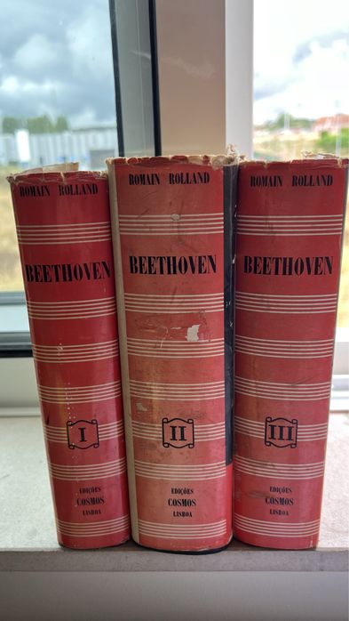 Livros Bethoven por Romain Rolland de 1962
