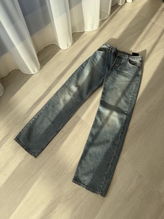 Джинси голубі Zara прямі 36р