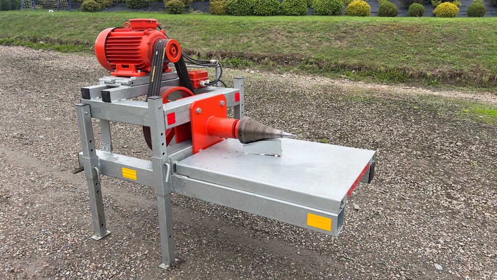 Łuparka do drewna – elektryczna + WOM, ocynkowana