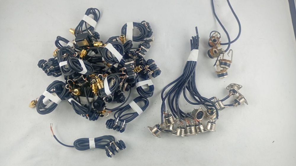 Gniazda audio Jack 6,3 mm RAC MIDI zestaw