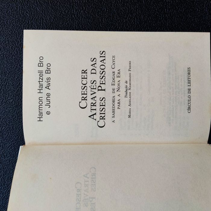 Livro crescer através das crises pessoais