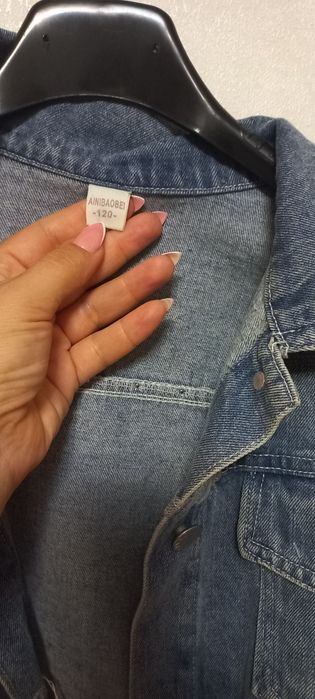 Куртка джинсова для дівчинки