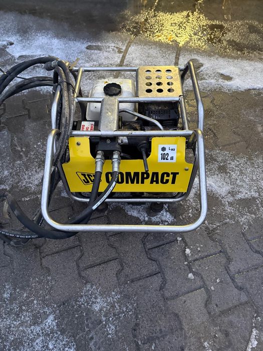 Agregat stacja hydrauliczka z młotem