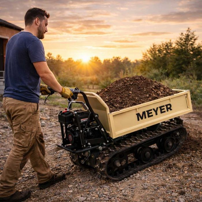 Wynajem Wozidło Gąsienicowe Mini Dumper - Transport ziemi - Alwernia