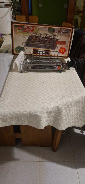 grelhador novo nunca foi usado