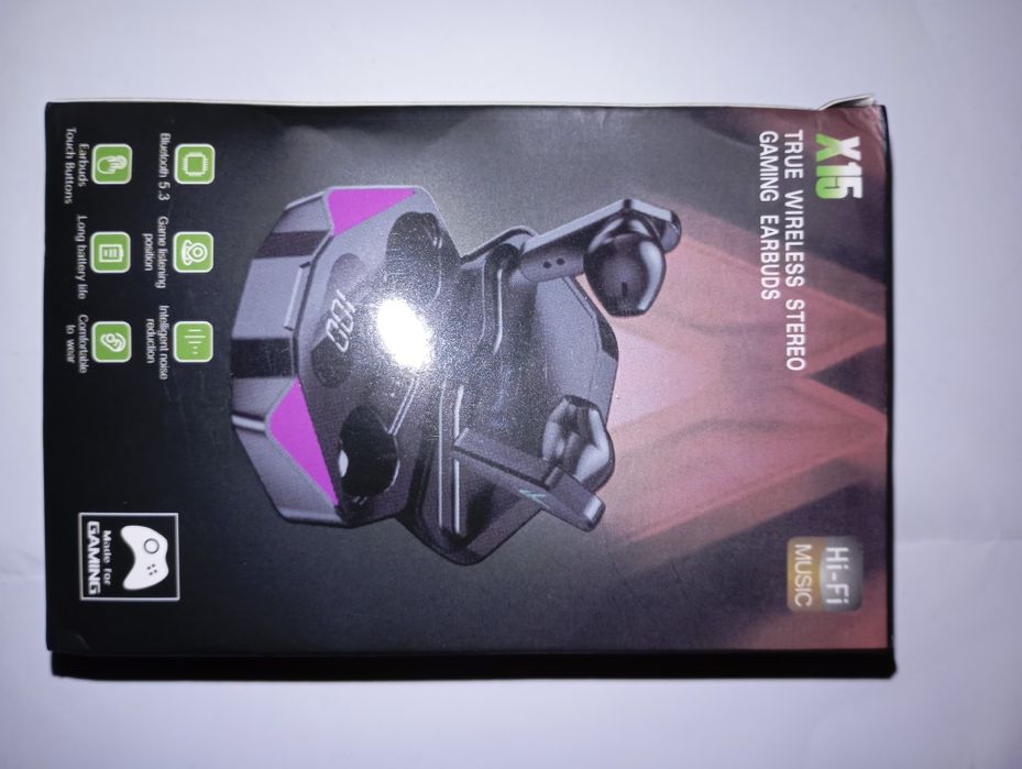 Навушники блютуз х15 нові