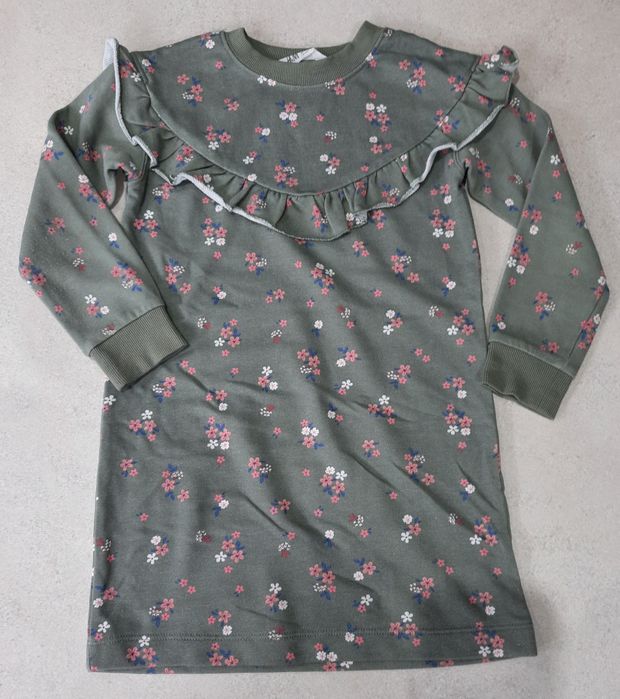Sukienka tunika dziewczęca h&m 110 116