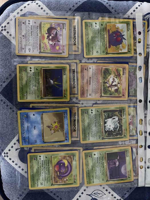 Cartas pokemon - lote portugues