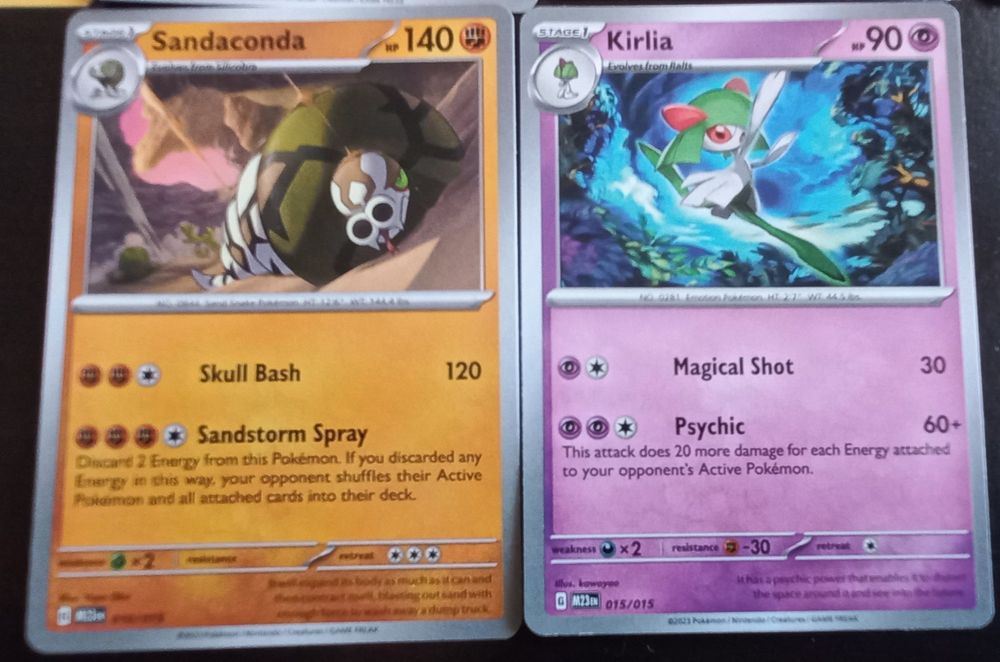 Cartas Pokemon novas