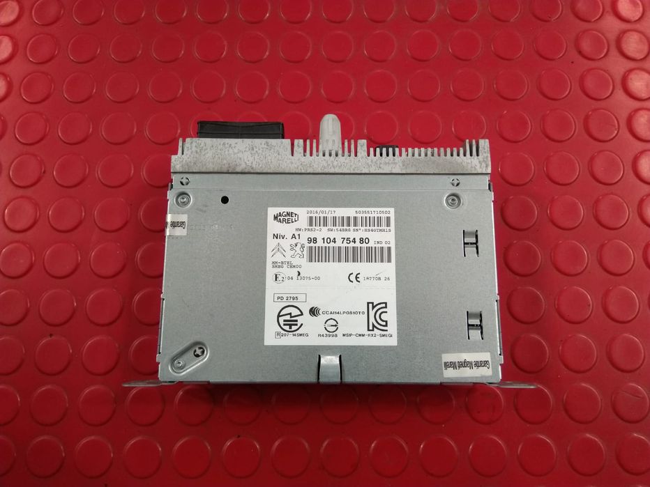 Rádio/GPS - 9810475480 / 503551710502 - CITROËN C4 CACTUS