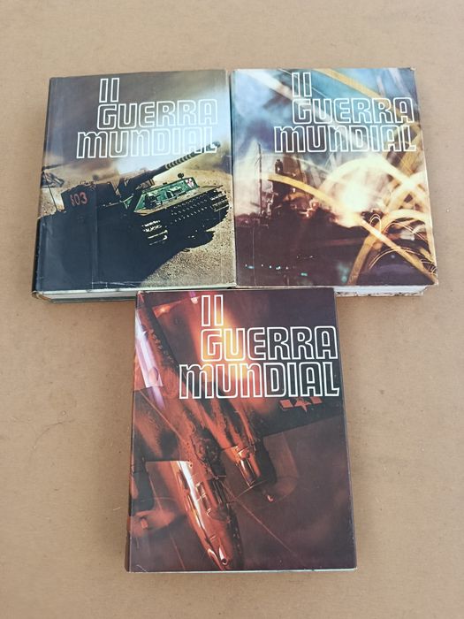 Três belíssimos livros da segunda guerra mundial