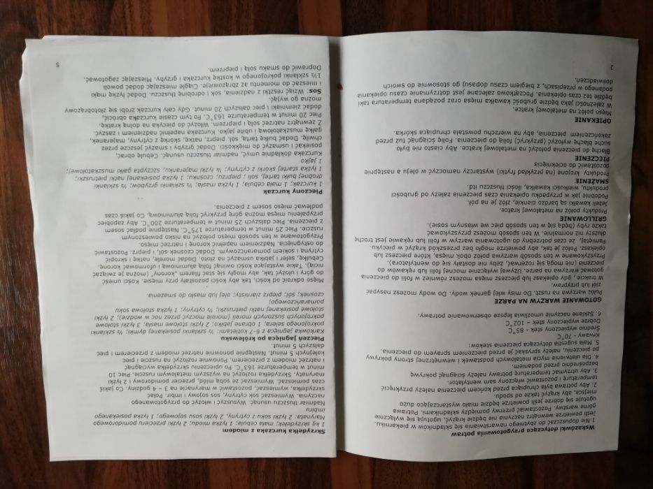 Piecyk konwekcyjny Mango wielofunkcyjny