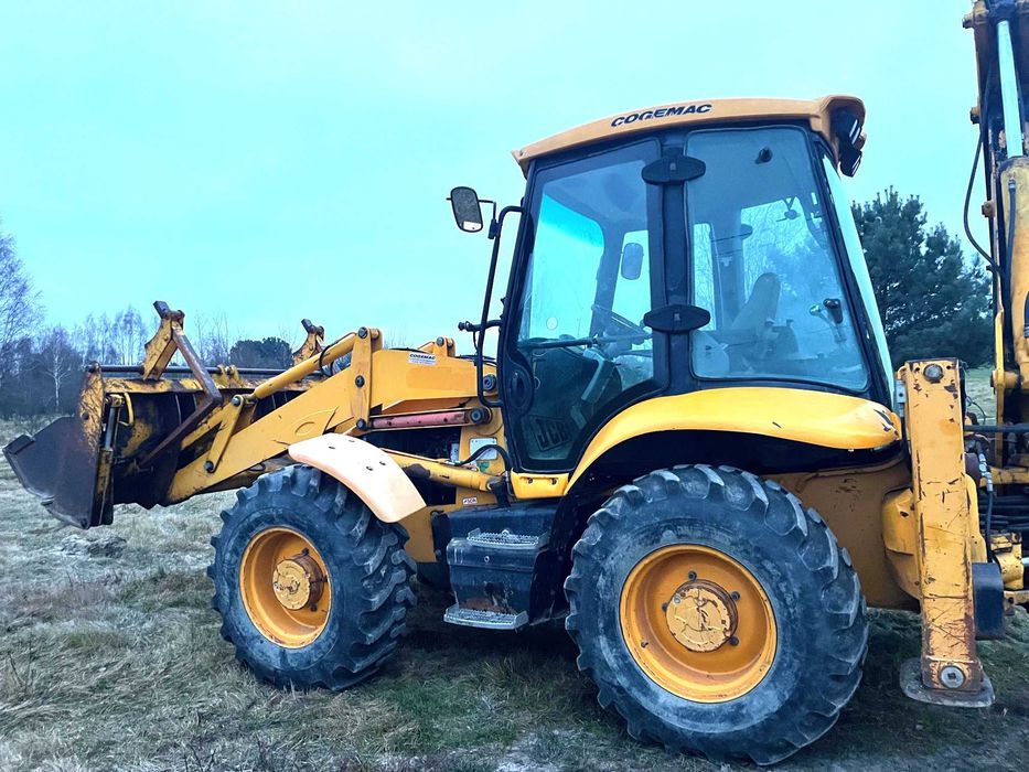 JCB 4CX,  2003 R Full opcja teleskop, krokodyl, widły