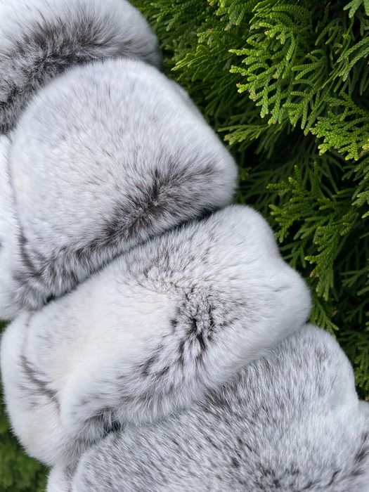 Шуба жіноча хутро кролика в стилі шиншила полушубок куртка дубленка