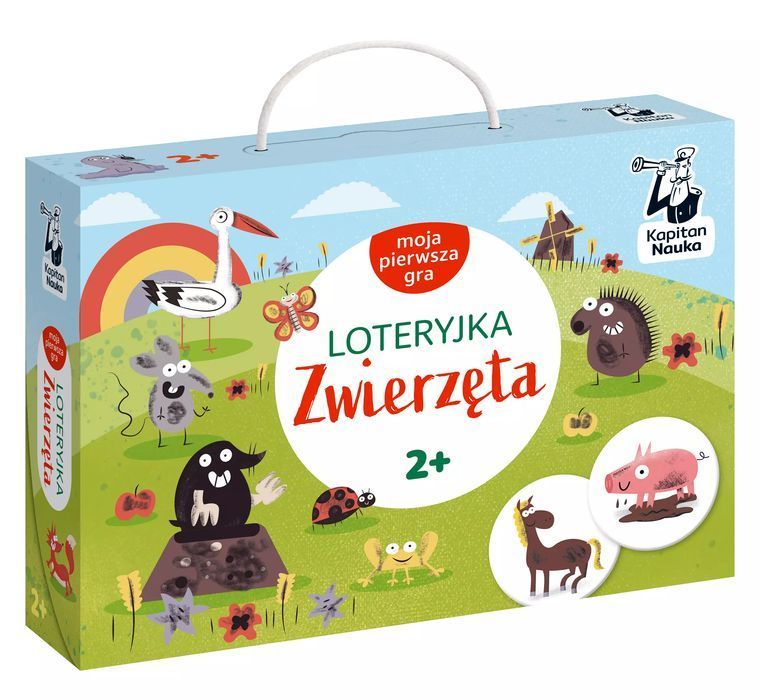 Gra Moja pierwsza  loteryjka Zwierzęta. Kapitan Nauka - gry