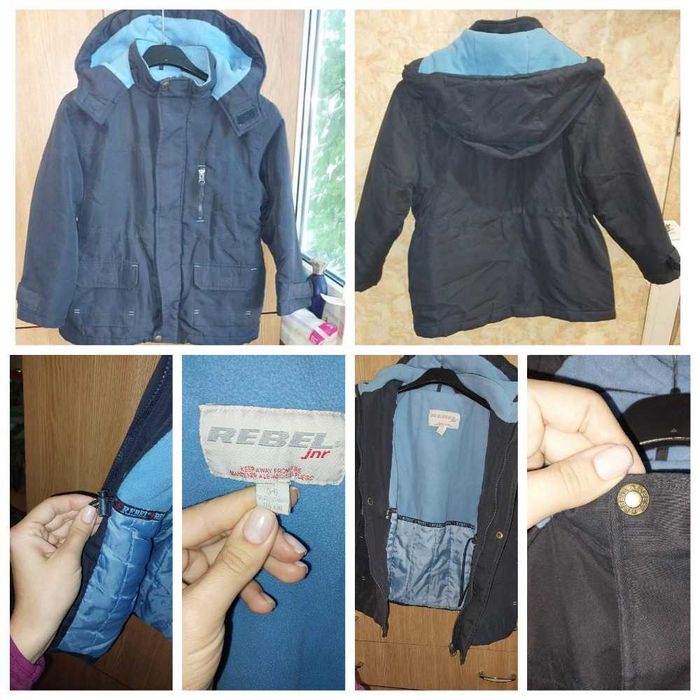 Практичні курточки на 6-7 років, 116-122/багато моделей