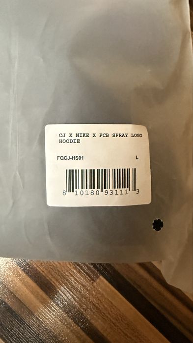 Travis Scott X Nike X FCB Spray Logo Hoodie