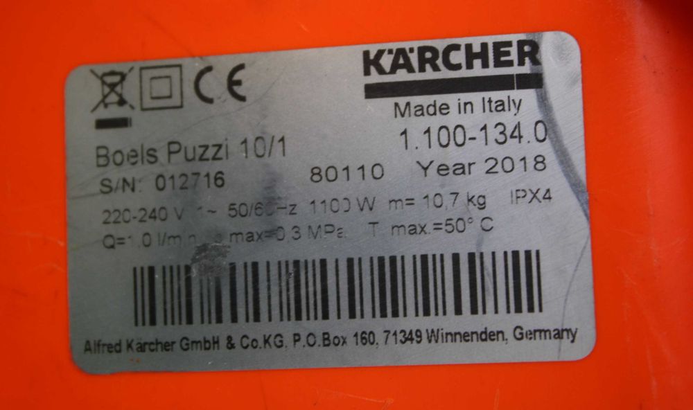 Odkurzacz Karcher Puzzi 10/1 Gwarancja Serwis Wysyłka