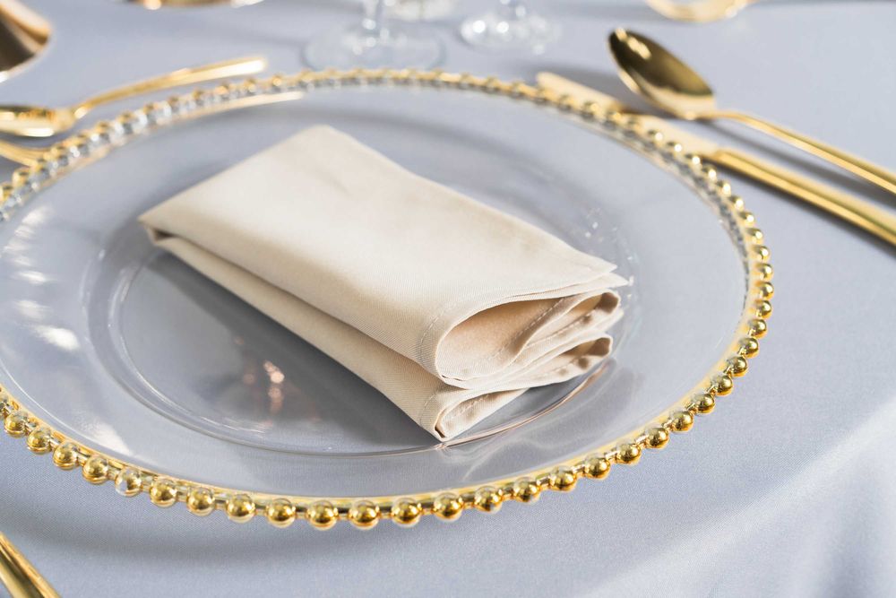 HIT 2025 ! Różne kolory serwetek na wynajem / serwetka na wesele