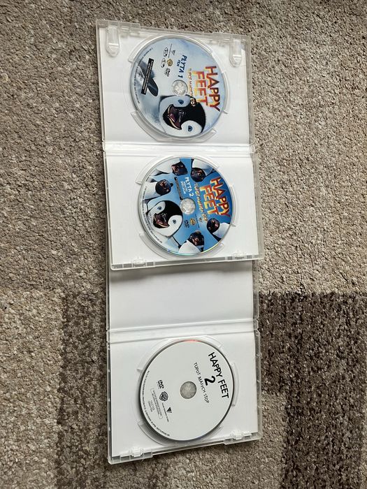 Film dvd - Happy Feet - część 1 i 2