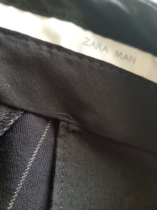 Garnitur ZARA r.56 ciemny grafit, gładki w dotyku