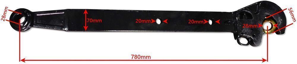 Mocne CIĘGŁA + Stabilizatory + Łącznik Centralny C360 [7635]