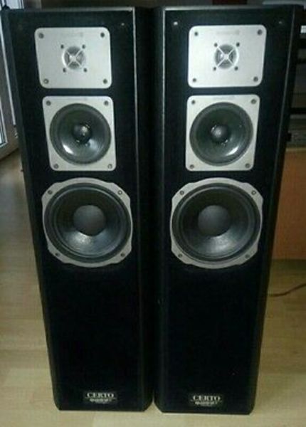 Kolumny Quadral CERTO MK V 120W 4ohm Drewno welur