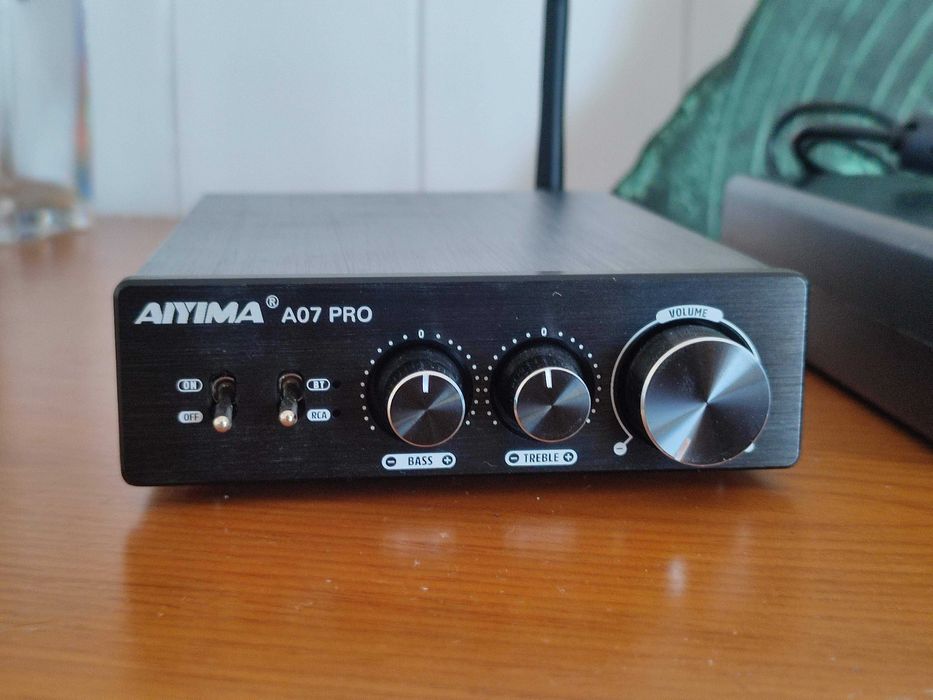 AIYIMA A07 Pro  + fonte 36 V – como novo