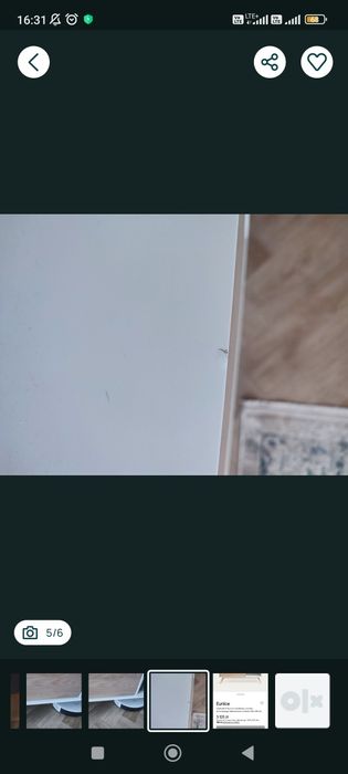 Szafka z forniru jesionowego i drewna