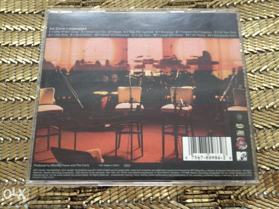 CD The Corrs Unplugged64585036902657122