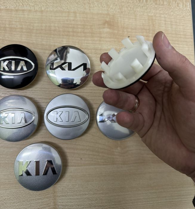 Колпачки заглушки на диски Kia 58мм