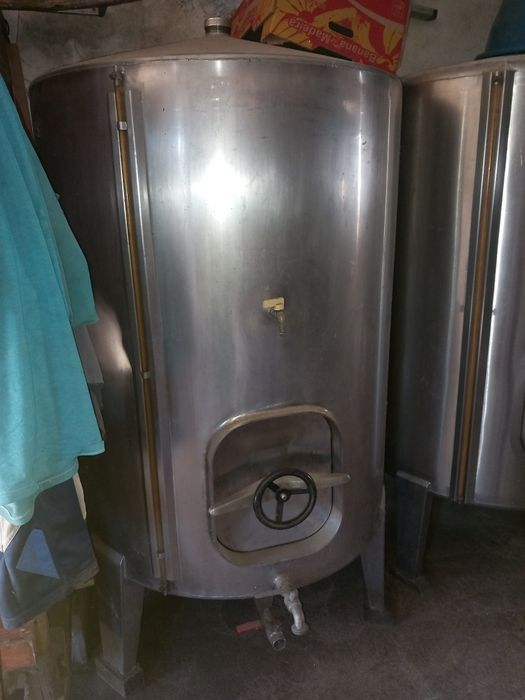 Cubas inox para vinho 800L