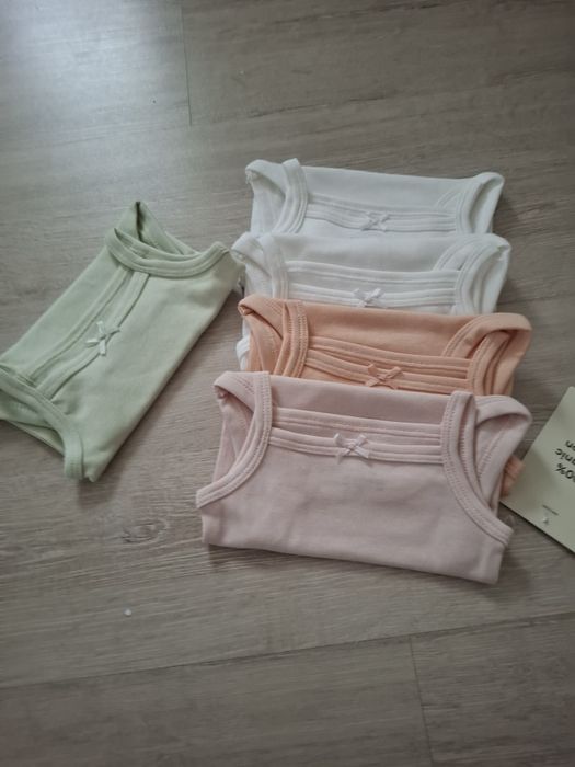 Body niemowlęce H&M komplet koszulki rozm. 92