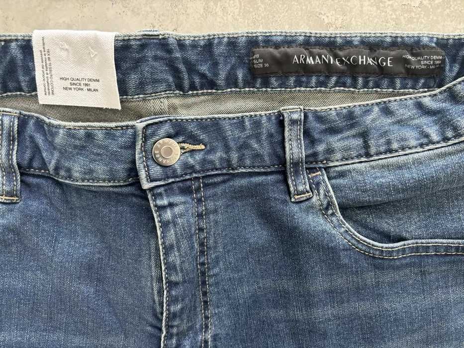 Джинси чоловічі Armani Exchange 36,38 розмір сині фірмові