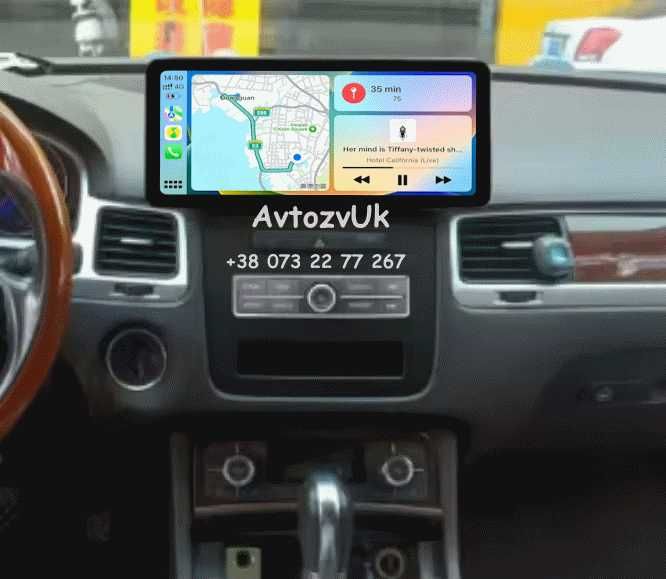Магнітола TOUAREG Volkswagen VW T5 Multivan Тоуарег CarPlay Андроїд 16