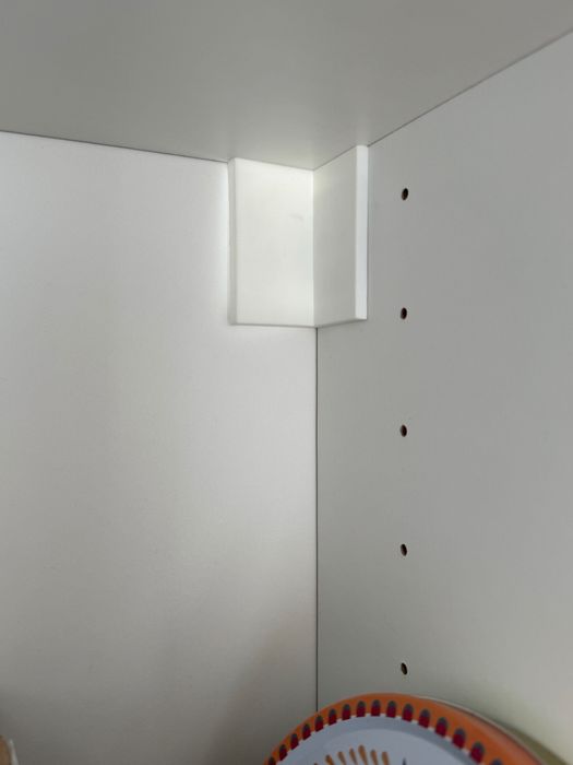 Armário IKEA branco c/ 3 prateleiras