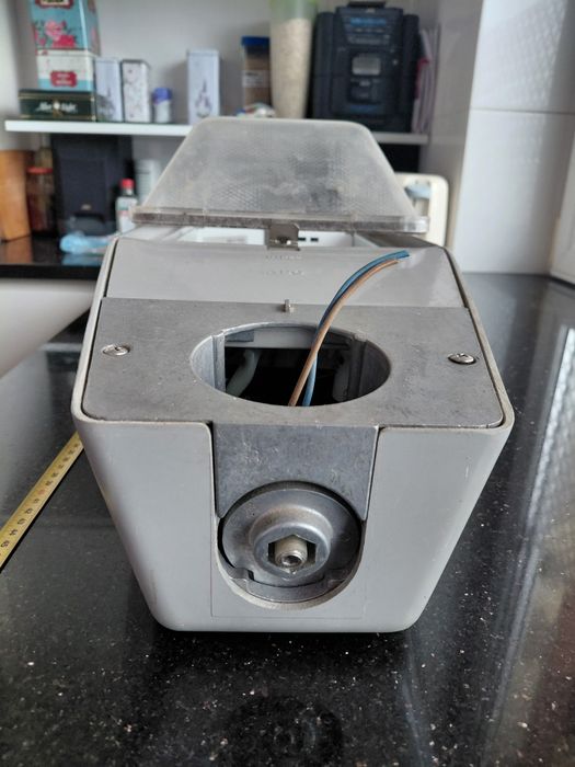 Vintage zabytek lampa uliczna z Holandii AEG