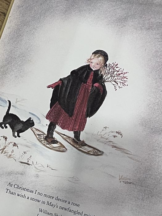 Livro "The Springs of Joy" - Tasha Tudor (Edição 1979)