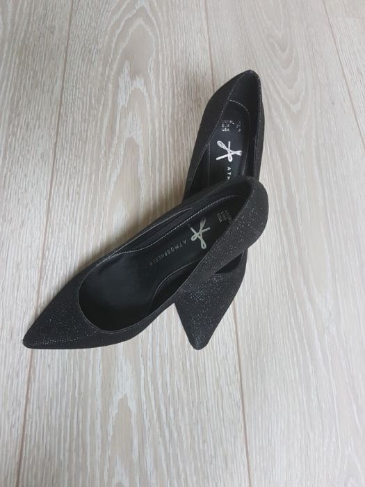 Czarne szpilki 37 nowe